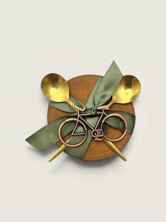 Anthropologie Other - Curated Modern Mixologist Bar Cart Gift Set - Coasters, Bottle Opener, Spoons -